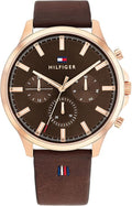 Tommy Brown Dial with Brown Leather Strap