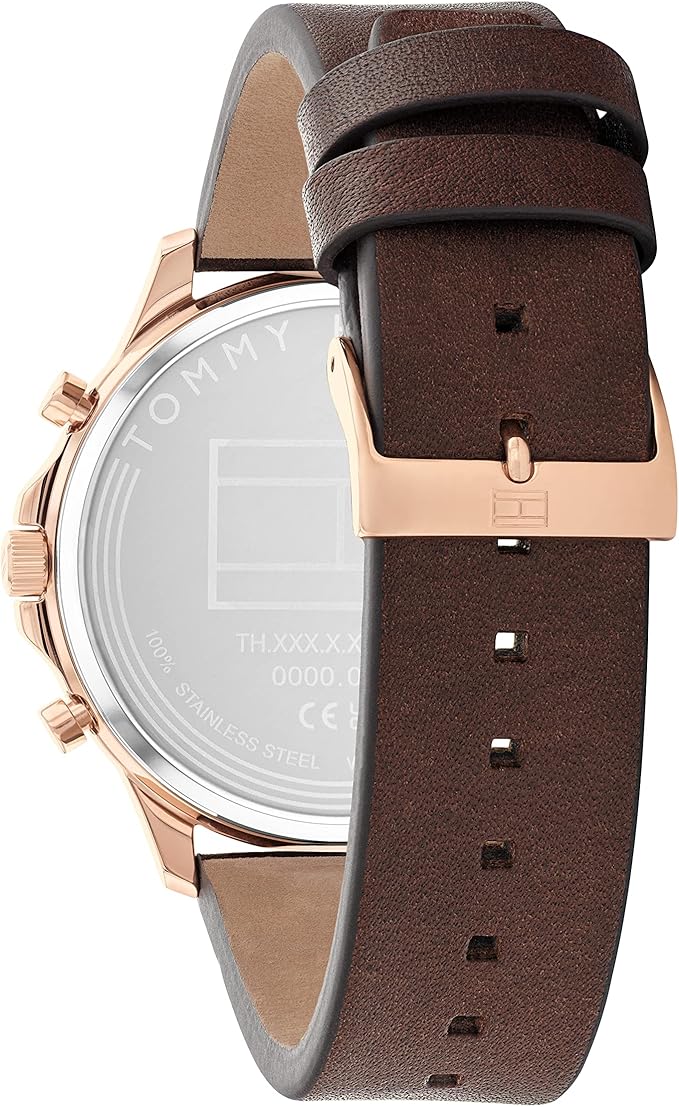 Tommy Brown Dial with Brown Leather Strap